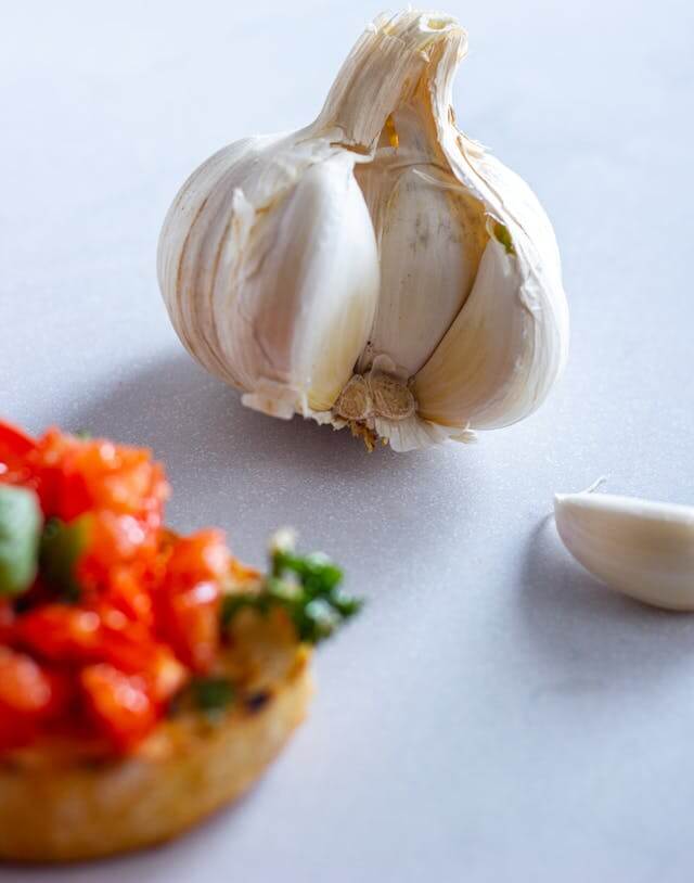 Garlic Parmesan Low Carb Pita