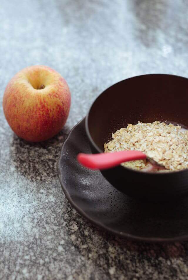 Warm Apple-Zucchini Crumble with Sweet Crumb Topping